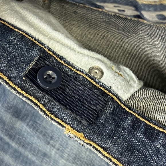 Gymboree Bootcut Jeans Boys Size 10 Blue Medium Wash Adjustable Waist Cotton - Picture 2 of 7